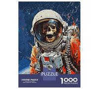 Puzzle Da 1000 Pezzi Per Adolescenti Lost Astronaut Puzzle Gioco Pratico Difficile Regali Per Amici E Familiari 52x38cm/1000pcs