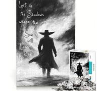 Puzzle da 1000 pezzi per adolescenti Lost in The Shadows gioco rompicapo taglio di precisione compleanno e Natale 38x26cm