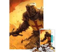 Puzzle da 1000 pezzi per adolescenti "Lotta per la gloria" Seconda parte del puzzle per adulti giochi rilassanti taglio di precisione ideale per compleanni e Natale (dimensioni 38x52cm)