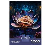 Puzzle Da 1000 Pezzi Per Adolescenti Lotus Flower Magic Puzzle Gioco Rompicapo Ma Divertente E Umoristico Regali Unici Per Compleanno E Natale 70x50cm/1000pcs