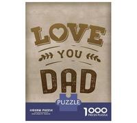 Puzzle Da 1000 Pezzi Per Adolescenti Love You Dad Puzzle Per Adolescenti Giocattoli Fai Da Te Corsa Di Velocità Manuale Regali Unici Per Compleanno E Natale 52x38cm/1000pcs