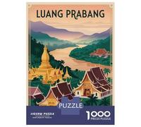 Puzzle Da 1000 Pezzi Per Adolescenti Luang Prabang Travel Puzzle Per Adolescenti Giochi Rilassanti Migliora La Memoria Regali Per Amici E Familiari 52x38cm/1000pcs