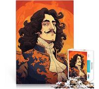 Puzzle da 1000 pezzi per adolescenti Luigi XIV Re Cartone Animato Assemblaggio del modello Collezione di artisti, Belle arti 52x38cm
