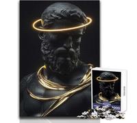 Puzzle da 1000 pezzi per adolescenti, luminescenza divina, ideale per attività ricreative e antistress, giocattolo artigianale con taglio ultra preciso, dimensioni 50x75cm