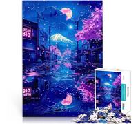 Puzzle da 1000 pezzi per adolescenti Luna estetica degli anime di Tokyo Assemblaggio del modello perché è ideale come regalo per tutta la famiglia 75x50cm