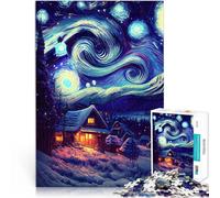 Puzzle da 1000 pezzi per adolescenti L'universo della notte stellata Attività per famiglie è ideale come regalo per tutta la famiglia 75x50cm