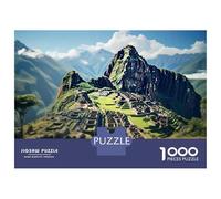Puzzle Da 1000 Pezzi Per Adolescenti Machu Picchu Peru Puzzle Per Adulti Gioco Pratico Sfida Difficile Sfida Educativa 70x50cm/1000pcs
