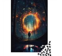 Puzzle Da 1000 Pezzi Per Adolescenti Magical Forest Portal Puzzle Per Adulti Giocattolo Decorazione Da Parete Sfida Difficile Impegnativo Da Completare 38x26cm/1000pcs