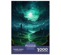 Puzzle Da 1000 Pezzi Per Adolescenti Magical Night Sky Adventure Puzzle Per Adulti Giochi Rilassanti Regali Per Donne Interazione Genitore-figlio 70x50cm/1000pcs
