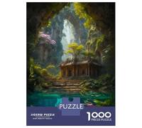 Puzzle Da 1000 Pezzi Per Adolescenti Magical Place Adolescenti Puzzle Giochi Rilassanti Difficili Regali Difficili Per Amici E Familiari 38x26cm/1000pcs