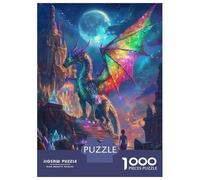 Puzzle Da 1000 Pezzi Per Adolescenti Magical Rainbow Dragon Puzzle Per Adulti Gioco Pratico Sfida Difficile Regali Per Amici E Familiari 70x50cm/1000pcs
