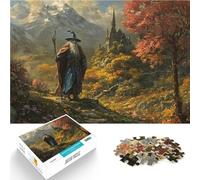 Puzzle da 1000 pezzi per adolescenti Mago della chiesa abbandonata Giochi di relax Ogni pezzo è unico - Gioco divertente e stimolante per tutta la famiglia 75x50cm