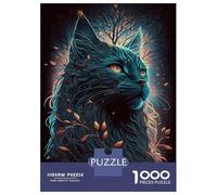 Puzzle Da 1000 Pezzi Per Adolescenti Maine Coon Cat Fairy Tale Puzzle Per Adulti Giochi Per Famiglie Vacanze in Casa Passatempo Regali Unici Per Compleanni E Regali 38x26cm/1000pcs
