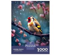 Puzzle Da 1000 Pezzi Per Adolescenti Majestic Bird Goldfinch Puzzle Per Adulti Gioco Per Famiglie Decorazione Perfetta Attività Divertenti A Casa 52x38cm/1000pcs