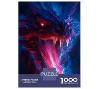 Puzzle Da 1000 Pezzi Per Adolescenti Majestic Dragon Puzzle Giochi Rilassanti Analisi E Logica Riduzione Dello Stress Regali 52x38cm/1000pcs