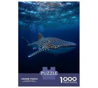 Puzzle Da 1000 Pezzi Per Adolescenti Majestic Whale Shark in The Deep Ocean Puzzle Per Adolescenti Gioco Per Famiglie Migliora La Memoria Regali Unici Per Compleanno E Natale 52x38cm/1000pcs