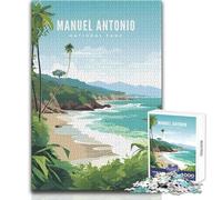 Puzzle da 1000 pezzi per adolescenti Manuel Antonio Natl Park Giocattoli Giochi educativi Regalo di compleanno Regali di Babbo Natale segreto Dimensioni 38x26cm