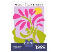 Puzzle Da 1000 Pezzi Per Adolescenti Marche Aux Fleurs Print Puzzle Per Adulti Gioco Per Famiglie Antistress Regali Di Compleanno E Unici 38x26cm/1000pcs