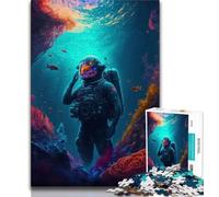 Puzzle da 1000 pezzi per adolescenti Maree cosmiche Puzzle da 1000 pezzi giochi di attività per famiglie stimolanti Giocattolo fai da te per regali di decorazione da parete per la casa 38x26cm