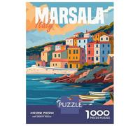 Puzzle Da 1000 Pezzi Per Adolescenti Marsala Italy Puzzle Per Adulti Giochi Per Famiglie Migliora La Memoria Regalo Di Compleanno, Regali, 70x50cm/1000pcs