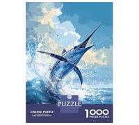 Puzzle Da 1000 Pezzi Per Adolescenti Martin Fish Puzzle Per Adulti Gioco Pratico Decorazione Da Parete Offerta Come Regalo Per Tutta La Famiglia 52x38cm/1000pcs