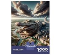 Puzzle Da 1000 Pezzi Per Adolescenti Mayan Crocodile Temple Ancient Mysteries Unveiled Puzzle Per Adulti Gioco Per Famiglie Un'opera D'arte Regali Unici Per Compleanni E Occasioni Speciali 70x50cm/10