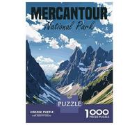 Puzzle Da 1000 Pezzi Per Adolescenti Mercantour National Park Puzzle Fai Da Te Giocattoli Regalo Di Compleanno Regali Di Natale Regalo Di Compleanno 38x26cm/1000pcs
