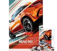 Puzzle da 1000 pezzi per adolescenti Mercedes-Benz GLE Decorazione per la casa Giocattoli Opere d'arte Regalo Giochi divertenti Allena il tuo cervello e le tue mani Dimensioni 38x26cm