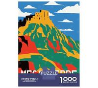 Puzzle Da 1000 Pezzi Per Adolescenti Mesa Verde Poster Puzzle Per Adolescenti Giochi Rilassanti Corsa Di Velocità Manuale Aiuta Ad Allenare Il Cervello 70x50cm/1000pcs