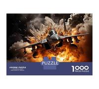 Puzzle Da 1000 Pezzi Per Adolescenti Military Jet Fighter-1 Puzzle Per Adolescenti Giochi Per Famiglie Sfida Difficile Regali Di Compleanno E Unici 70x50cm/1000pcs