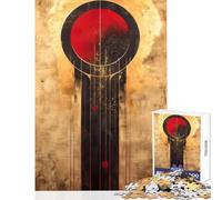 Puzzle da 1000 pezzi per adolescenti minimalismo potere celeste giocattoli fai da te regali di Babbo Natale segreto gioco educativo per compleanno Natale dimensioni 38x26cm