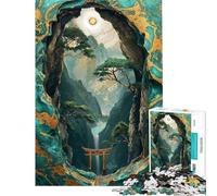 Puzzle da 1000 pezzi per adolescenti mistico passaggio Kintsugi puzzle per adulti giocattolo fai da te ideale per passare il tempo in casa regalo per amici e familiari (dimensioni 38x52cm)