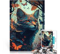 Puzzle da 1000 pezzi per adolescenti Mito della volpe per il giocattolo di sfida del gioco educativo Giocattoli per la decorazione della casa 75x50cm