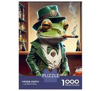Puzzle Da 1000 Pezzi Per Adolescenti Mobster Frog Puzzle Per Adulti Gioco Pratico Assemblaggio Di Modelli Regali Unici Per Compleanni E Occasioni Speciali 38x26cm/1000pcs