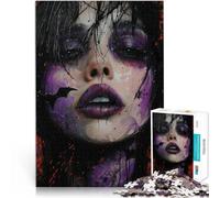 Puzzle da 1000 pezzi per adolescenti Moda gotica Giocattolo educativo intellettuale decomprimente Collezione di artisti, Belle arti 52x38cm