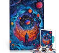 Puzzle da 1000 pezzi per adolescenti Mondo alieno di Papercut Giocattoli per l'intrattenimento in famiglia gioco di sfida unico 75x50cm