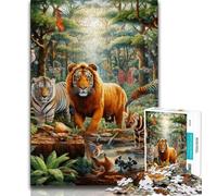 Puzzle da 1000 pezzi per adolescenti mondo animale puzzle per adolescenti giochi divertenti ogni pezzo è unico gioco divertente per tutta la famiglia 75x50cm