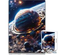 Puzzle da 1000 pezzi per adolescenti, mondo futuro, passatempo pacifico e appagante, perfetto incastro, taglio di precisione, dimensioni del giocattolo 38x26cm
