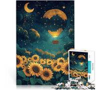 Puzzle da 1000 pezzi per adolescenti Mongolfiera fantasy Fatto di cartone per 14+ Antistress Vacanza a casa Uccidere il tempo Regalo divertente per la famiglia misurare：38x52cm