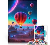 Puzzle da 1000 pezzi per adolescenti Mongolfiere Antistress Vacanza in patria Uccidere il tempo Giocattoli per la decorazione della casa 52x38cm