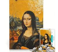 Puzzle da 1000 pezzi per adolescenti Monna Lisa di Gustav Klimt decorazione da parete passatempo ideale per le vacanze a casa per rafforzare l'amore tra le coppie 38x26cm