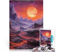 Puzzle da 1000 pezzi per adolescenti Montagne e pianeti per il giocattolo di sfida del gioco educativo Lista dei desideri con Babbo Natale 75x50cm