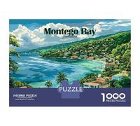 Puzzle Da 1000 Pezzi Per Adolescenti Montego Bay Jamaica Puzzle Per Adolescenti Gioco Pratico Decorazione Murale Difficile Da Completare 52x38cm/1000pcs