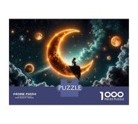 Puzzle Da 1000 Pezzi Per Adolescenti Moonlit Fantasy Celestial Dreamscape Puzzle Per Adulti Giocattoli Antistress Migliorano La Memoria Regali Unici Per Compleanno E Natale 70x50cm/1000pcs