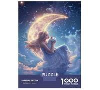 Puzzle Da 1000 Pezzi Per Adolescenti Moonlit Fantasy Celestial Dreamscape Puzzle Per Adulti Giocattoli Antistress Decorazione Da Parete Regali Unici Per Compleanno E Natale 38x26cm/1000pcs