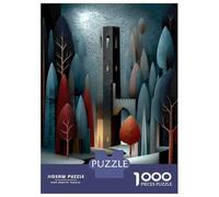 Puzzle Da 1000 Pezzi Per Adolescenti Moonlit Fortress by The Serene Stream Puzzle Per Adolescenti Giochi Rilassanti Corsa Di Velocità Manuale Aiuta Ad Allenare Il Cervello 38x26cm/1000pcs