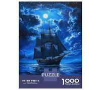 Puzzle Da 1000 Pezzi Per Adolescenti Moonlit Voyage -1 Puzzle Per Adolescenti Giocattoli Antistress Regalo Di Compleanno, Natale 52x38cm/1000pcs