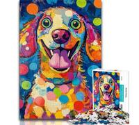 Puzzle da 1000 pezzi per adolescenti motivo: cane per adolescenti e adulti allena il cervello e le mani regalo di compleanno (50x75cm)