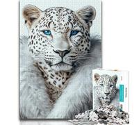 Puzzle da 1000 pezzi per adolescenti, motivo: ghepardo alla moda, ideale come regalo per tutta la famiglia, adatto per bambini dai 14 anni in su (dimensioni 38x26cm)