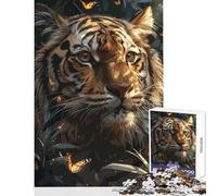 Puzzle da 1000 pezzi per adolescenti motivo giungla decorazione per la casa giocattoli opere d'arte regalo giochi rilassanti con pezzi completamente interconnessi di forma casuale dimensioni 50x75cm